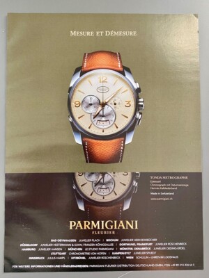 Parmigiani Fleurier Tonda Metrographe 2014 Watch Ad Werbung Reklame