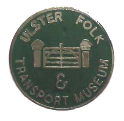 Ulster Folk & Transport Museum Quality Enamel Lapel Pin Badge