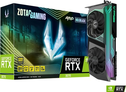 Grafikkarte Zotac NVIDIA GeForce RTX 3070 AMP Holo 8GB GDDR6 HDMI DP Gaming - Bild 1 von 7