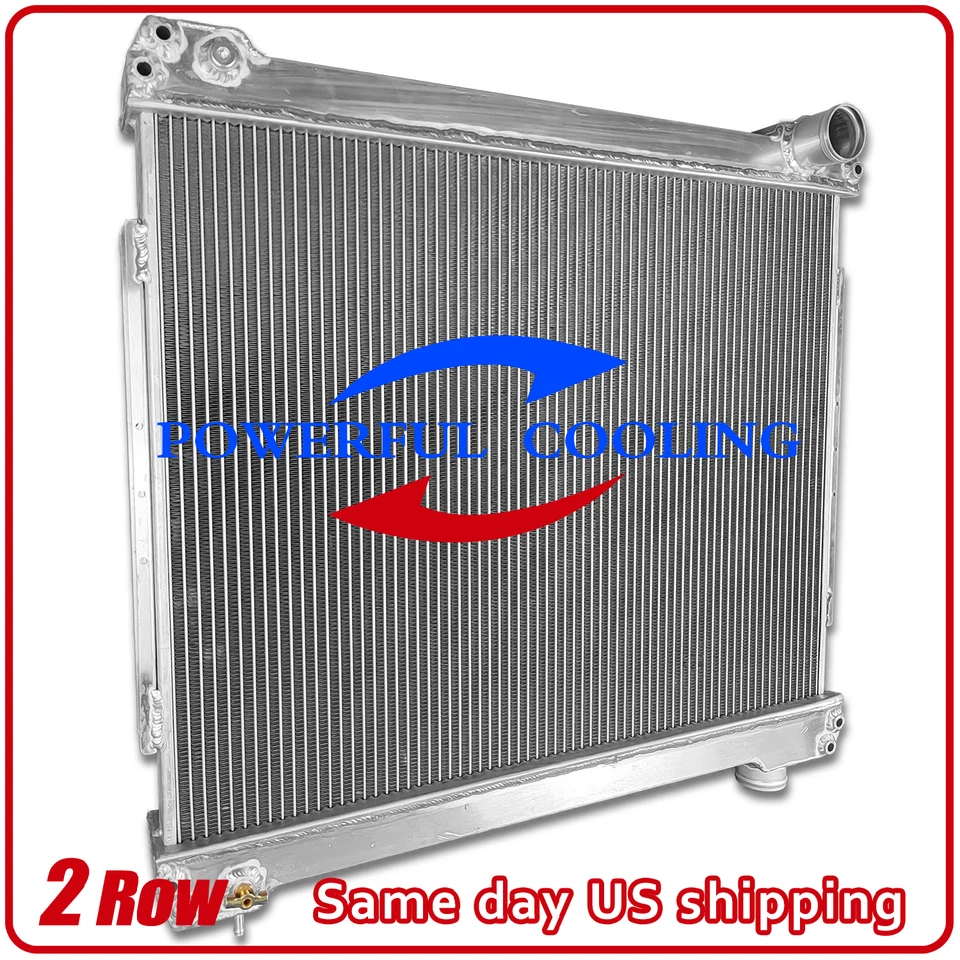 Aluminum Radiator For 90-99 Ford FL 8000 9000 Truck 5.9L-10.8L l6 V8 LNT/LT9000 — 第 2/4 张图片