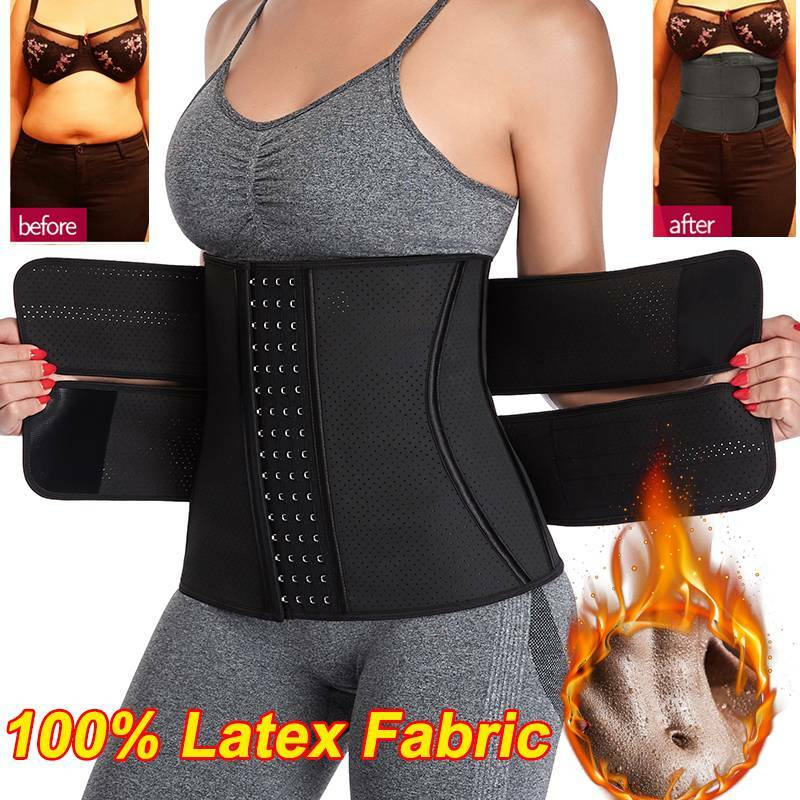 Colombian Latex Fajas Waist Trainer Sauna Sweat Shapewear Cincher
