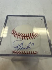 PATRICK WISDOM Signed MLB BASEBALL CHICAGO CUBS in Blue Pen w/ BECKETT COA