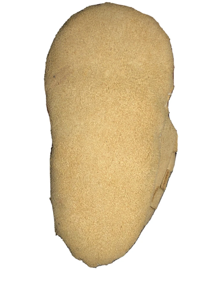 Mocasines Sin Cordones Nativo Americano Gamuza Beige Zapatos Bebés Niños (Talla: 6-12M) Foto 3 de 3