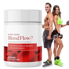 Bloodflow-7 Blood Circulation Supplement  Nitric Oxide with Nitros 60 capsules
