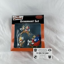 Heirloom Ornaments The Simpsons Christmas Ornaments Set Bart Lisa Homer New