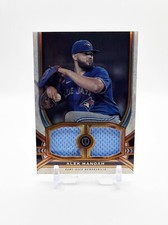 2023 Topps Tribute Baseball Dual Relics #DR-AM (Orange) ALEK MANOAH [05/25]