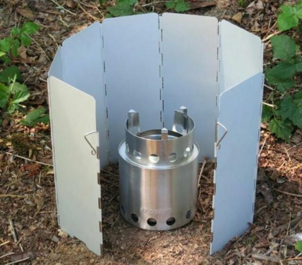 Solo Stove Accessories Aluminum Windscreen for Use With and Other