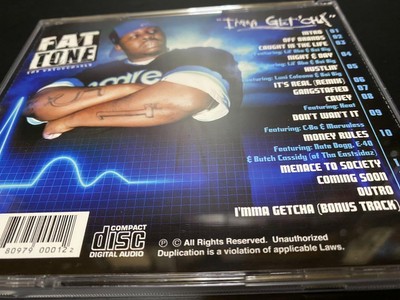 FAT TONE/I'MMA GET'CHA/NATE/C-BO/G-RAP｜洋楽 FAT TONE/I'
