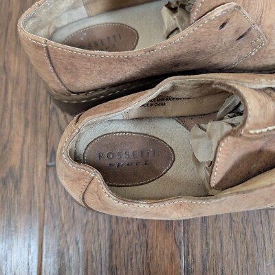 VTG 90s Fratelli Rossetti Sport Leather Chunky Loafer Shoes The Colonel sz 9M VTG 90s Fratelli Rossetti Sport Leather Chunky Loafer Shoes  main image 4