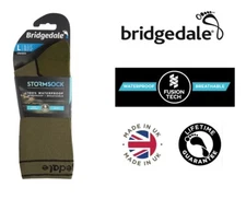BRIDGEDALE STORM MID WEIGHT WATERPROOF PERFORMANCE SOCK BOOT-HEIGHT FUSION TECH