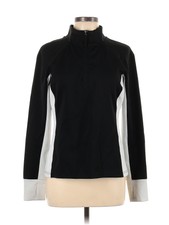 Iris & Ink Women Black Track Jacket L