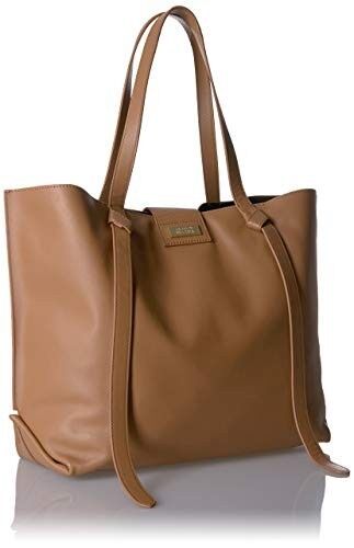 Badgley Mischka Campaign Tote Leather Shoulder Bag-Cognac/dust bag included $495 - Picture 2 of 10