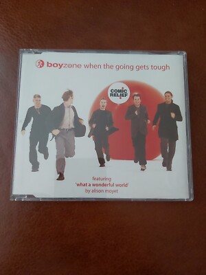 Boyzone - When The Going Gets Tough - 3 track Comic Relief CD single | eBay