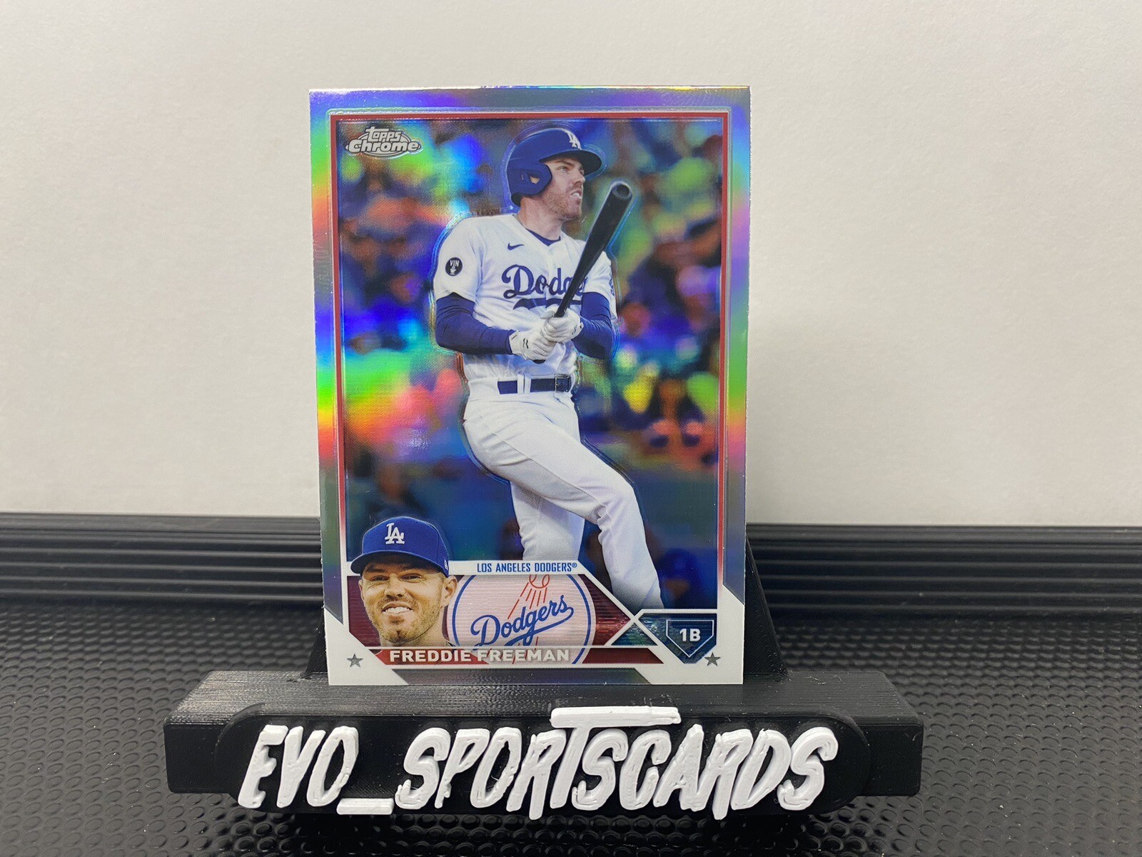 2023 Topps Chrome FREDDIE FREEMAN Chrome Refractor #5 LOS ANGELES DODGERS