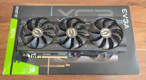 EVGA GeForce RTX 3070 XC3 ULTRA GAMING 08G-P5-3755-KR 8GB GDDR6 iCX3 Cooling GPU