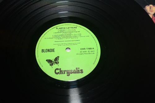 BLONDIE - plastic letters HONG KONG UK 1st PRESS VINYL LP 1978 rare - Picture 9 of 10