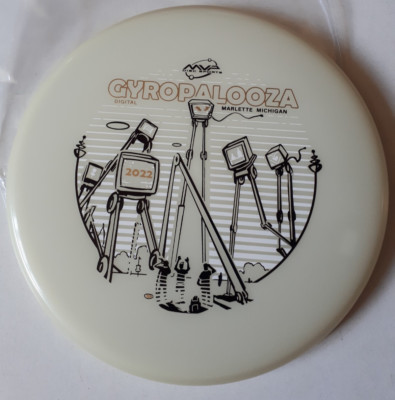 PROXY GYROPALOOZA 2022 AXIOM TOTAL ECLIPSE GLOW 3/3/-1/.5 DISC GOLF 174g MVP #3