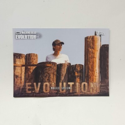 2017 The Walking Dead Evolution #39 Maggie Greene Trading Card Topps AMC