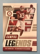 2021 Contenders Draft Picks Campus Legends #11 Tua Tagovailoa Crimson Tide