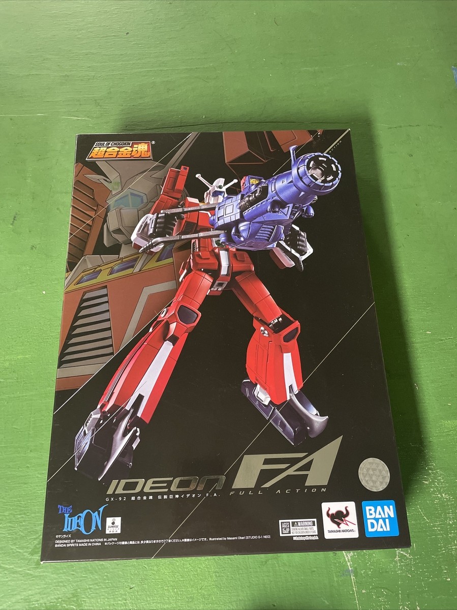 BANDAI 超合金魂 IDEON FA GX-92 Ideon FA Legendary Giant Bandai Spirits Super Alloy