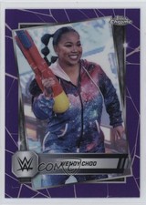 2025 Topps Chrome WWE Purple Refractor Wendy Choo #125 af0