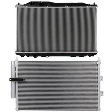 Radiator & AC Condenser Cooling Kit For Honda Civic Acura CSX 2006-2011
