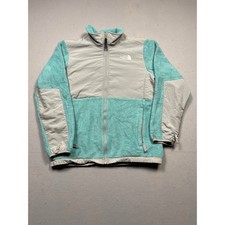 The North Face Denali Fleece Nylon Grey Teal XL/TG Girls