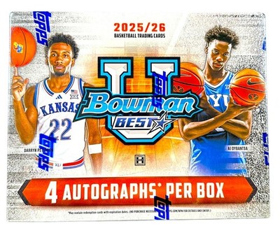 2025/26 Bowman University's Best Basketball Hobby Box