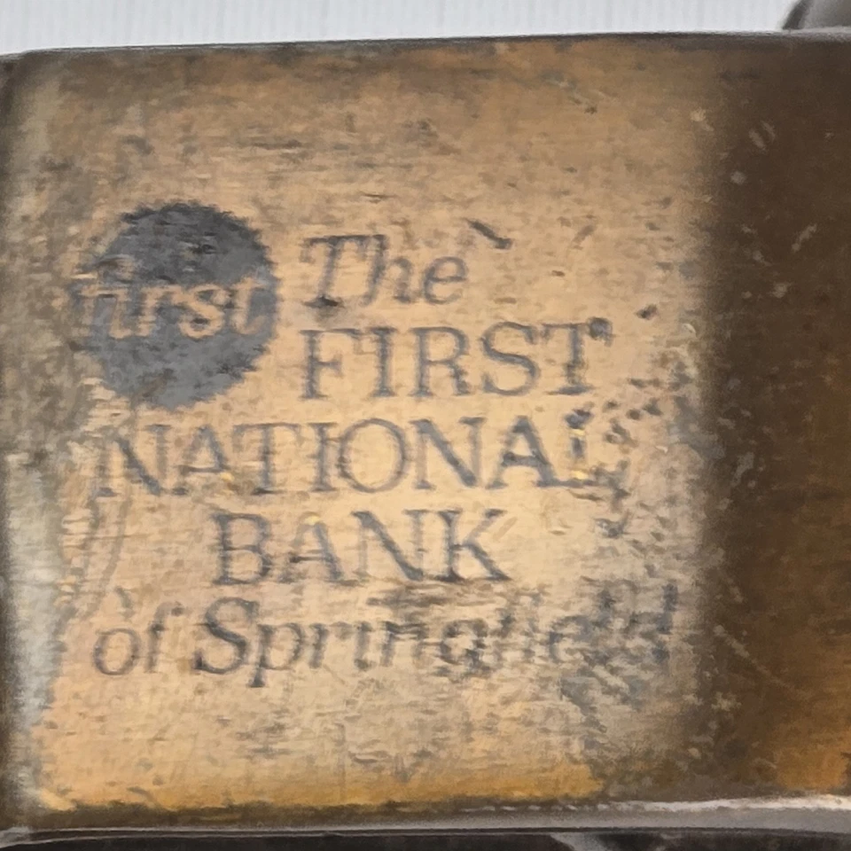 "De colección Banthrico Clásico Antiguo Automático 1936 Cordón Metal Monedas Banco 1974 7""" Foto 3 de 4