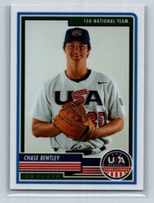 2023 Panini Stars & Stripes Baseball #21 Chase Bentley 15U National Team