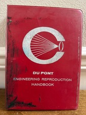 VINTAGE 1950'S DUPONT ENGINEERING REPRODUCTION HANDBOOK PHOTO FILM PAPER