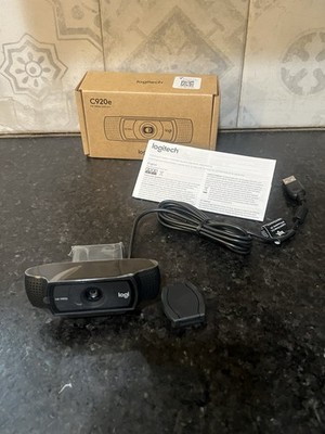 Logitech Webcam c920e Pro HD Business Webcam - open box, unused