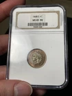 1908-S NGC MS65 RB Indian Head Cent Tougher NGC Holder, Toned Obverse! Semi Key