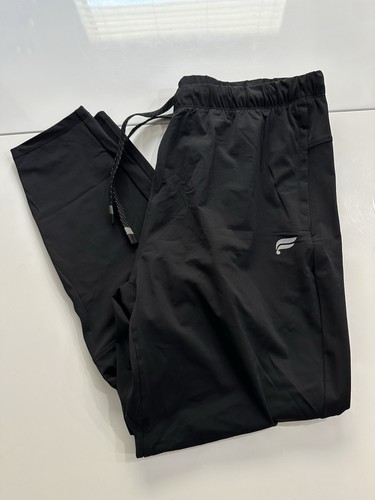 Fabletics Men's The One Active Taper Jogger Pants Black L Large / Short 30 BNWT