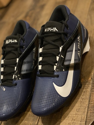 Nike Alpha Menace 4 Pro Football Cleats Midnight Navy men’s Size 11 *BRAND NEW* - Picture 7 of 12