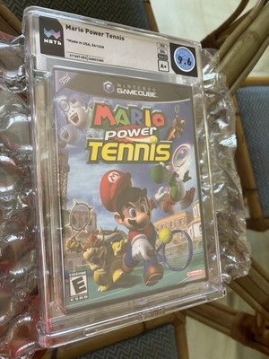 Mario Power Tennis Nintendo Gamecube NTSC USA New Sealed WATA A+ 9.6 NOT VGA