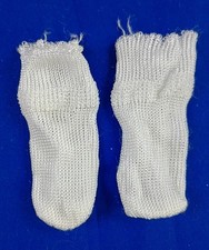 White Rayon Doll Stockings