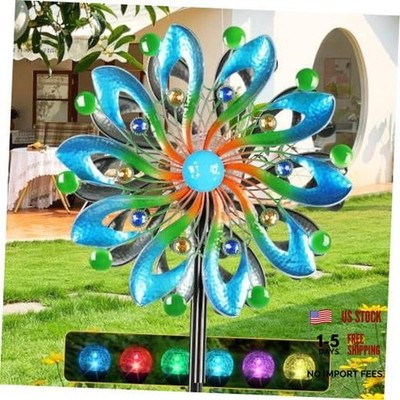 Wind Spinners for Yard and Garden - Wind Sculptures & Spinners, 75 navy blue