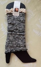 LEG WARMERS ONE BLACK PAIR