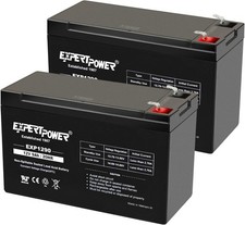 2 Pack - 12V 9AH SLA AGM Rechargeable 12V Battery for Ride on Toys, Backup UP...