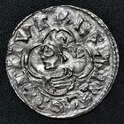 Cnut, 1016-35, AR Penny, Quatrefoil Type, Wulfric/Hertford, S.1157, N.781