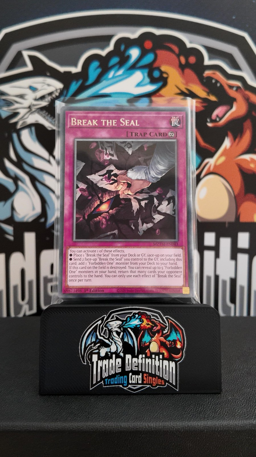 Break the Seal MZTM-EN043 Rare 1st Edition Mint YuGiOh