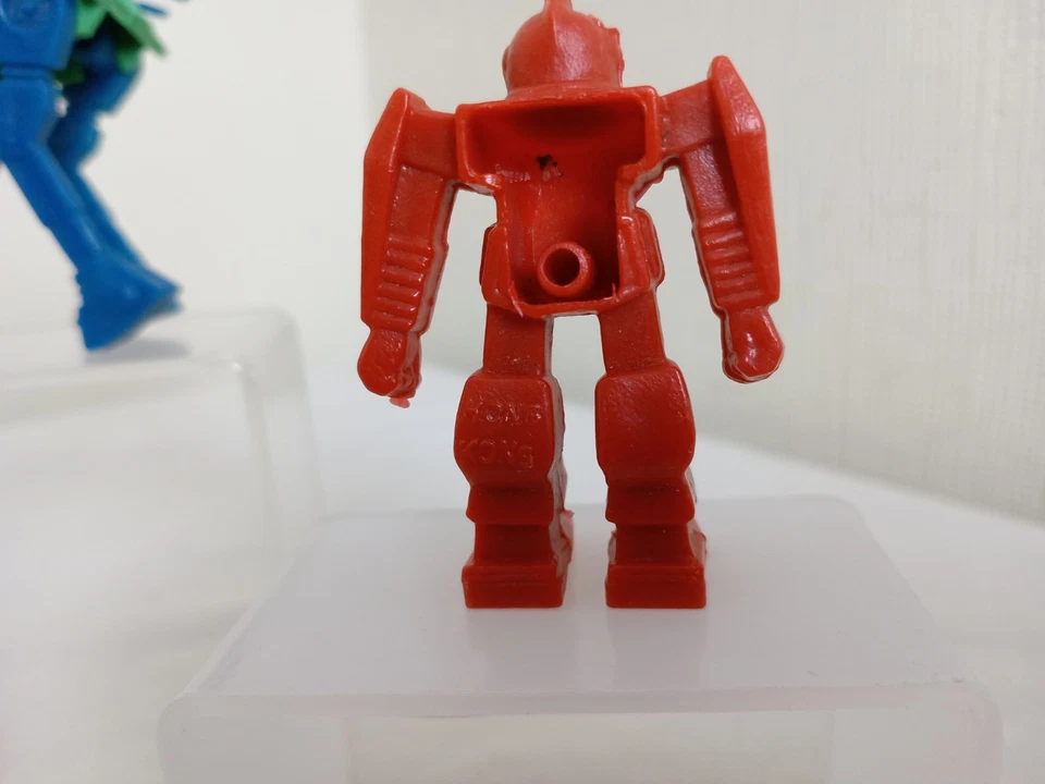 Vintage Figures Battle of The Bi-trons Red Blue Robot Transformers & AT Walker? - Image 4 of 4