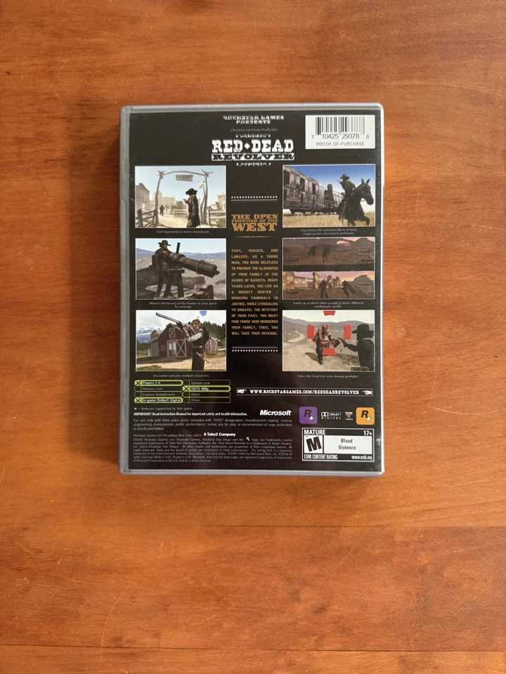 Red Dead Revolver (Original OG Xbox) Excellent CIB Complete & Tested -Ships Fast - Image 4 of 4