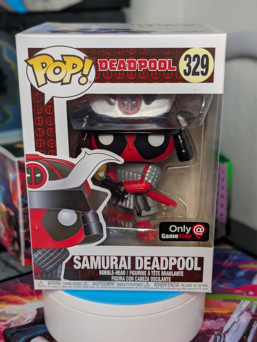 Funko Pop! Vinyl: Marvel - Samurai Deadpool - GameStop (GS