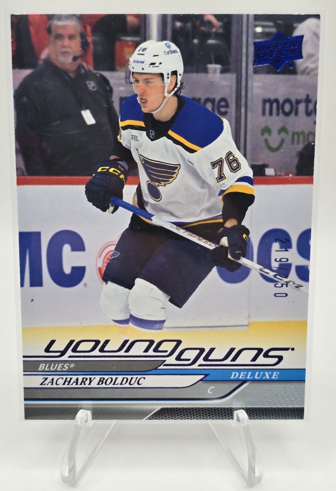 2024-25 Upper Deck Series 1 - Young Guns Deluxe Zachary Bolduc #201 (RC) /250