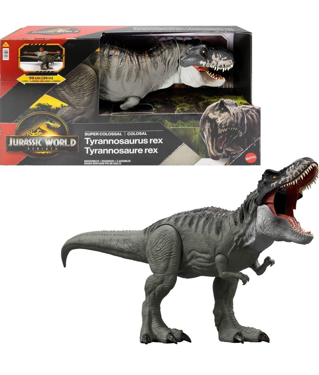 Jurassic World Rebirth Super Colossal Tyrannosaurus Rex 2025