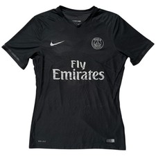 Maillot PSG Nike Pro 3ème 2015/16 Version Joueur Troisième Maillot Cavani #9 ...