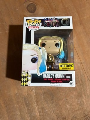 Funko Pop! Heroes Harley Quinn #108 Hot Topic Exclusive Suicide Squad Vinyl