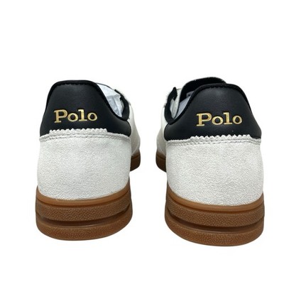 Polo Ralph Lauren Sneakers Mens 10.5 White Suede Bedford  display picture 3